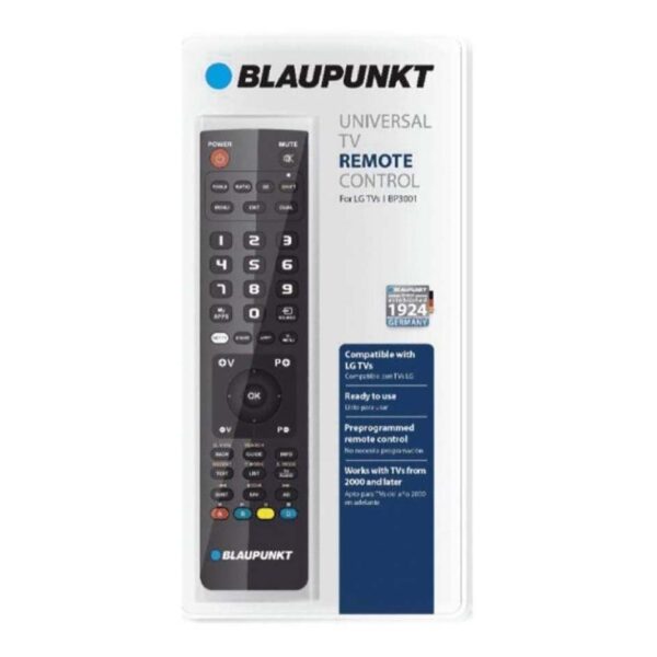 MANDO TV LG BLAUPUNKT PRE-PROGRAMADO