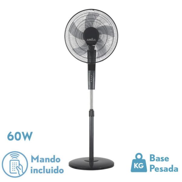 VENTILADOR PIE RAYO ABRILA 60W C/MANDO