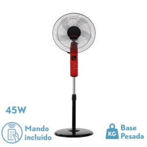 VENTILADOR PIE CIRCUS ABRILA 45W C/MANDO