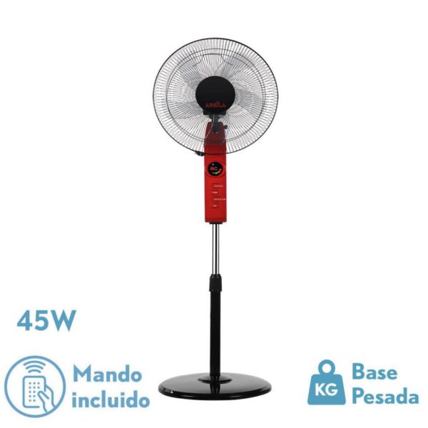 VENTILADOR PIE CIRCUS ABRILA 45W C/MANDO